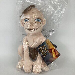 Lord Of The Rings Gollum 10" Plush Stuffed Doll Stoor Hobbit Noble Collection